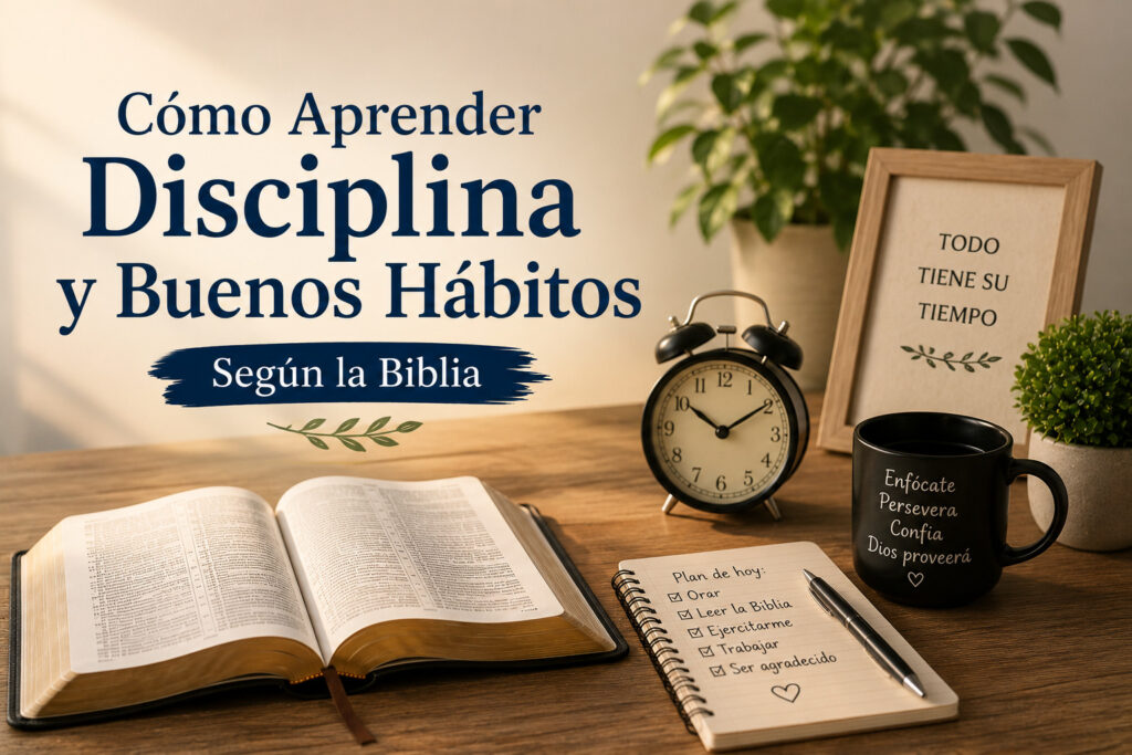 Cómo Aprender Disciplina y Buenos Hábitos Según la Biblia