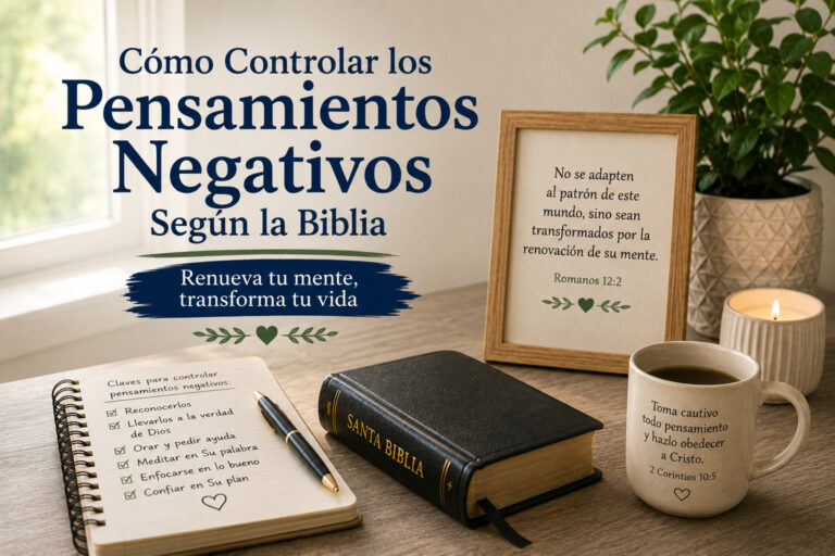 Cómo Controlar los Pensamientos Negativos Según la Biblia