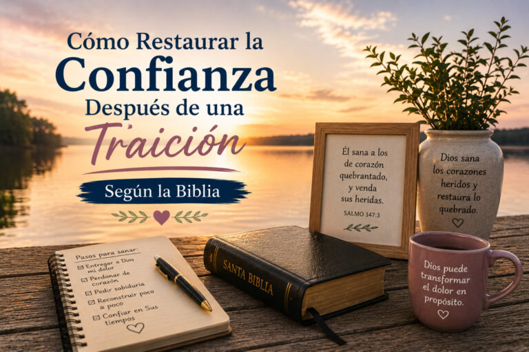 Cómo Restaurar la Confianza Después de una Traición Según la Biblia