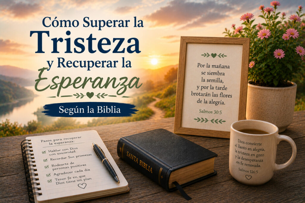 Cómo Superar la Tristeza y Recuperar la Esperanza Según la Biblia